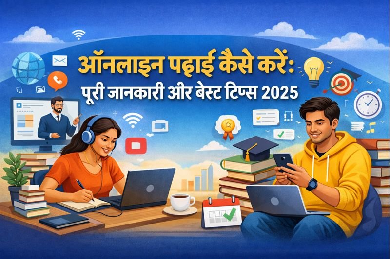 ऑनलाइन पढ़ाई कैसे करें: पूरी जानकारी और बेस्ट टिप्स 2025