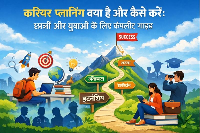 करियर प्लानिंग क्या है और कैसे करें: छात्रों और युवाओं के लिए कंपलीट गाइड