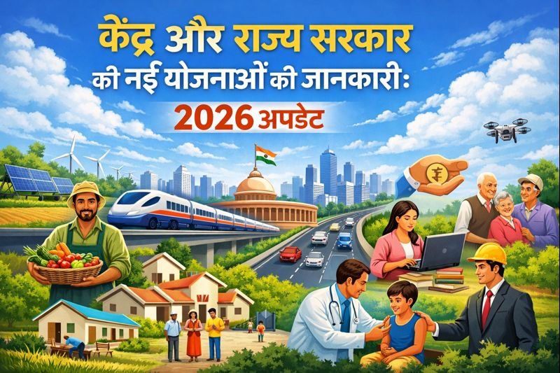 केंद्र और राज्य सरकार की नई योजनाओं की जानकारी: 2026 अपडेट