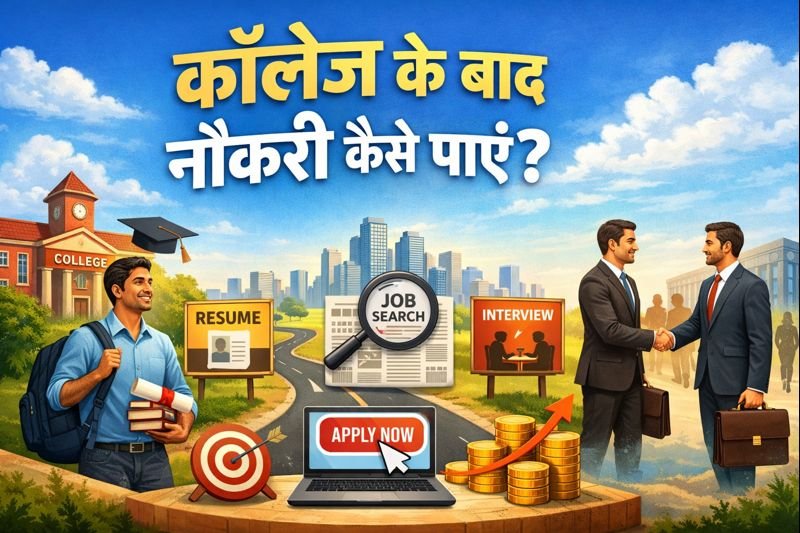 कॉलेज के बाद नौकरी कैसे पाएं ?