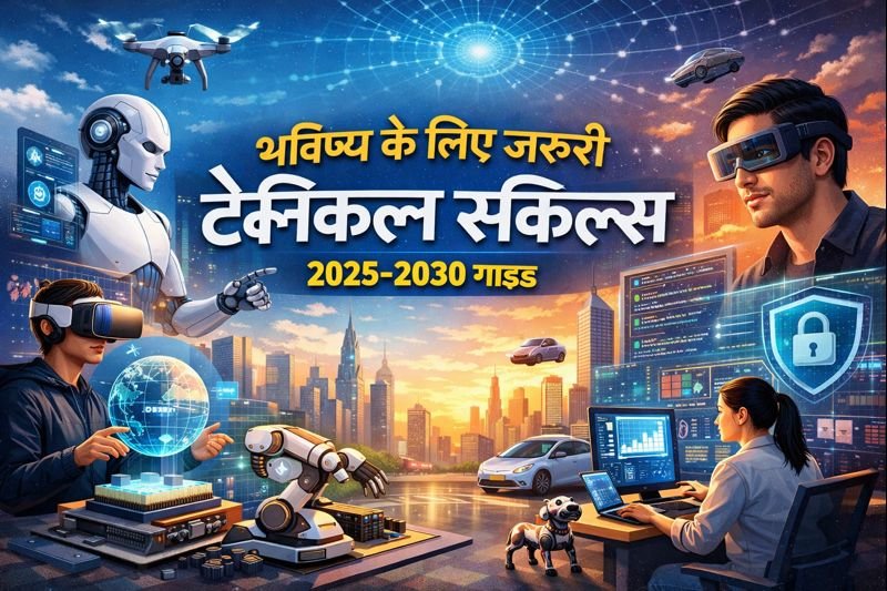 भविष्य के लिए जरूरी टेक्निकल स्किल्स: 2025-2030 गाइड