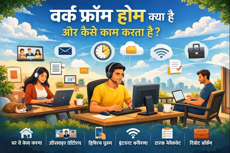 वर्क फ्रॉम होम क्या है और कैसे काम करता है ?