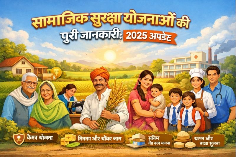 सामाजिक सुरक्षा योजनाओं की पूरी जानकारी: 2025 अपडेट